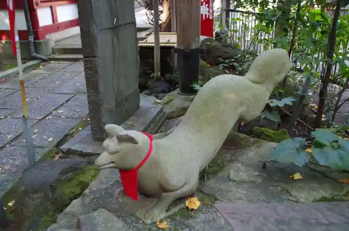 水稲荷神社の狛犬