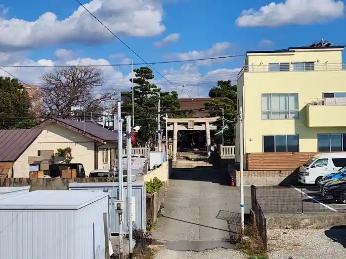 舞子六神社の鳥居