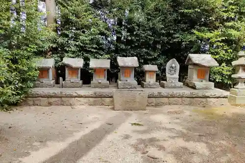 鏡石鹿嶋神社の末社