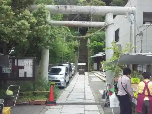 遠見岬神社の鳥居