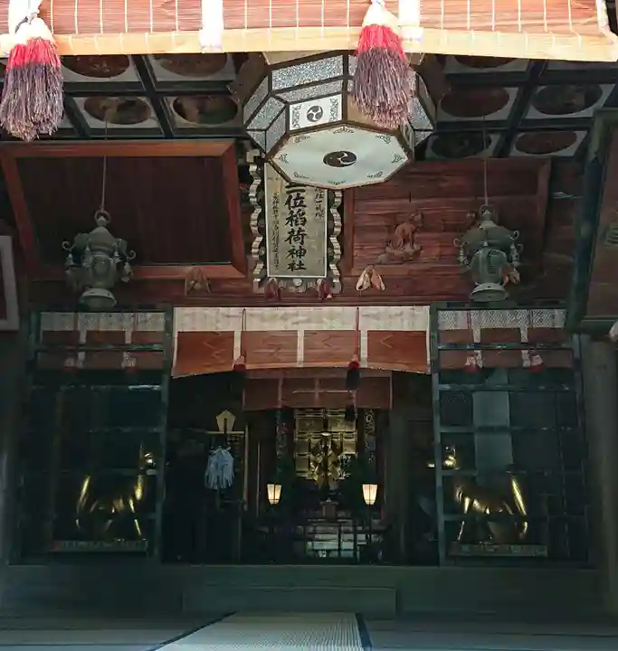 一瓶塚稲荷神社の本殿・本堂