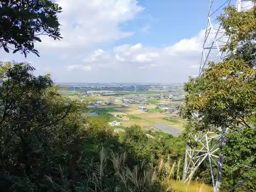 八幡社の景色