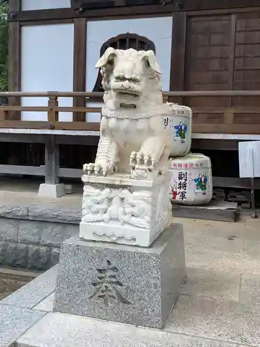 大山寺の狛犬