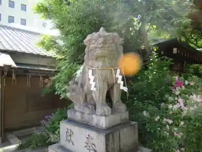 堀越神社の狛犬