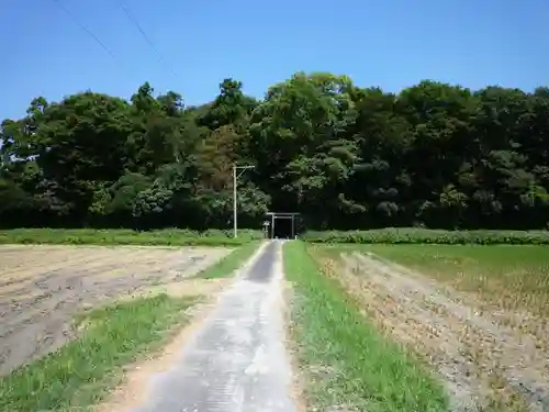 神麻続機殿神社(皇大神宮所管社)の景色