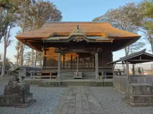 髙部屋神社の本殿