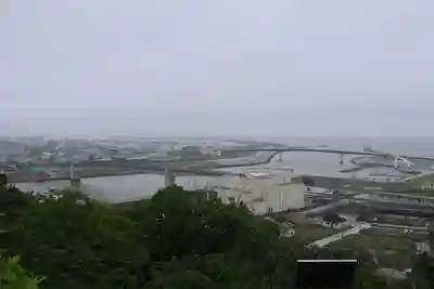 鹿島御児神社の景色