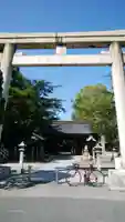 川口神社の鳥居