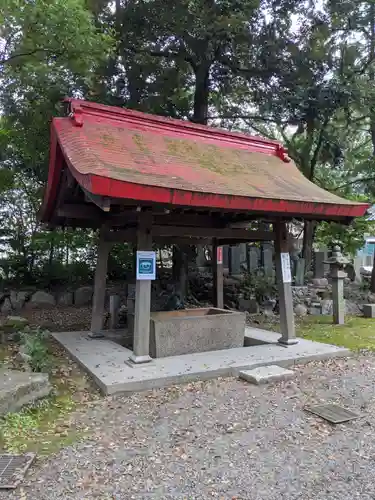清洲山王宮　日吉神社の手水舎