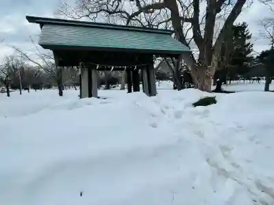 札幌護國神社の手水舎