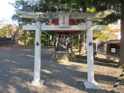 飯坂八幡神社の鳥居