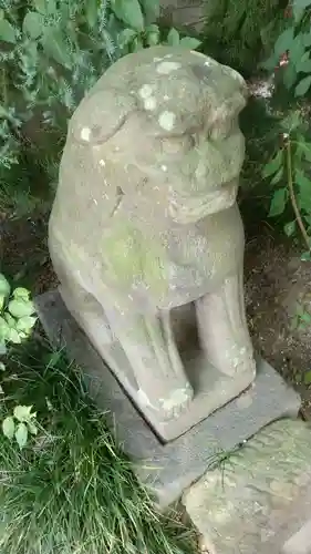 越谷香取神社の狛犬