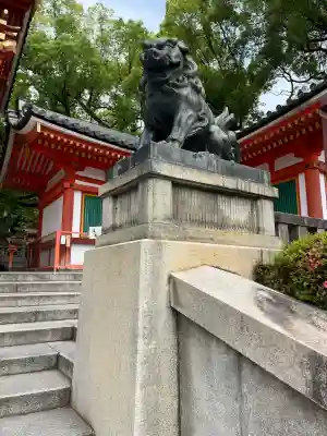 八坂神社(祇園さん)の狛犬