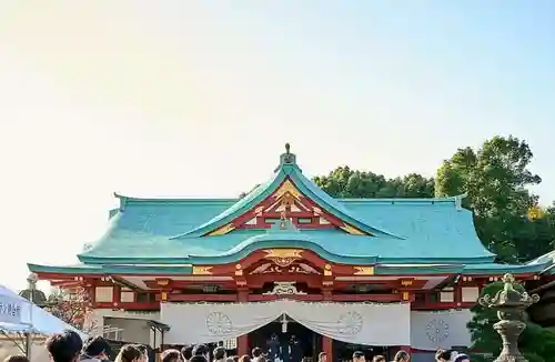日枝神社の本殿・本堂