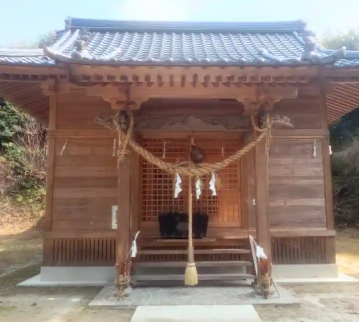 辺春八幡宮の本殿・本堂