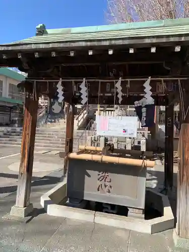 深川神明宮の手水舎
