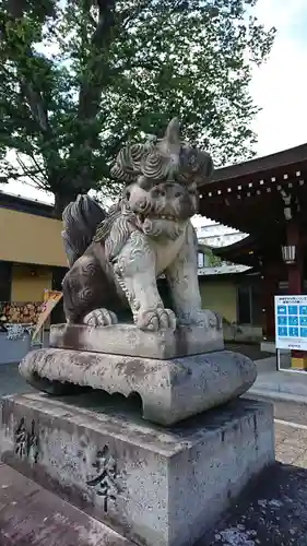 諏訪神社の狛犬