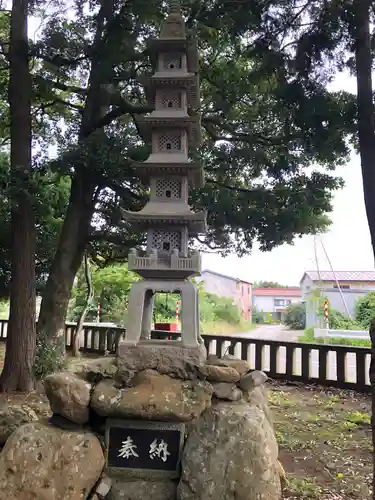 篠原神社の塔