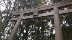 槵觸神社の鳥居