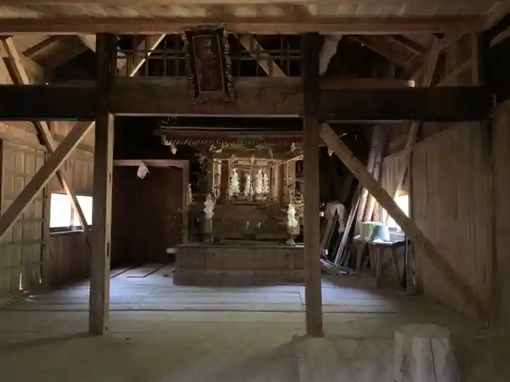 白山神社の本殿・本堂