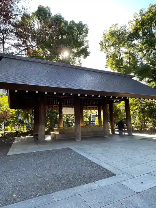 靖國神社の手水舎