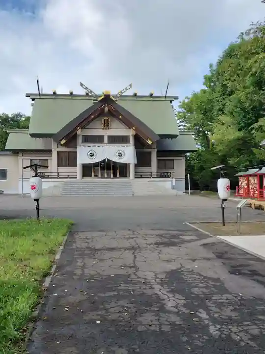 篠路神社の本殿・本堂