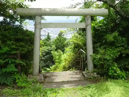 浅間神社の鳥居