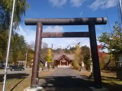 留辺蘂神社の鳥居
