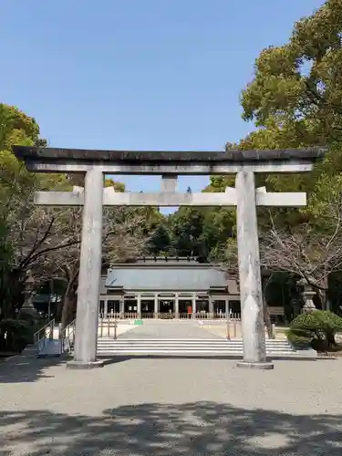 宮崎縣護國神社の鳥居