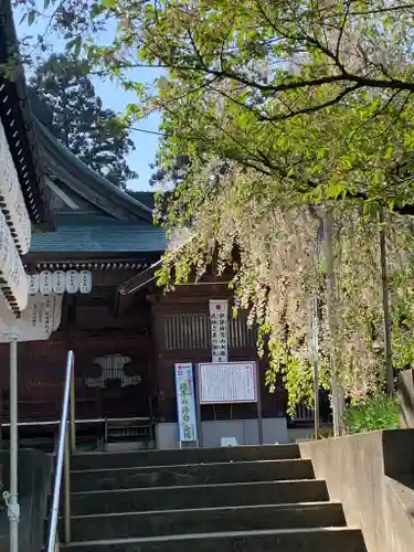 寒河江八幡宮の庭園