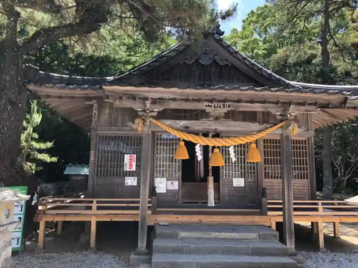 和多都美神社の本殿・本堂