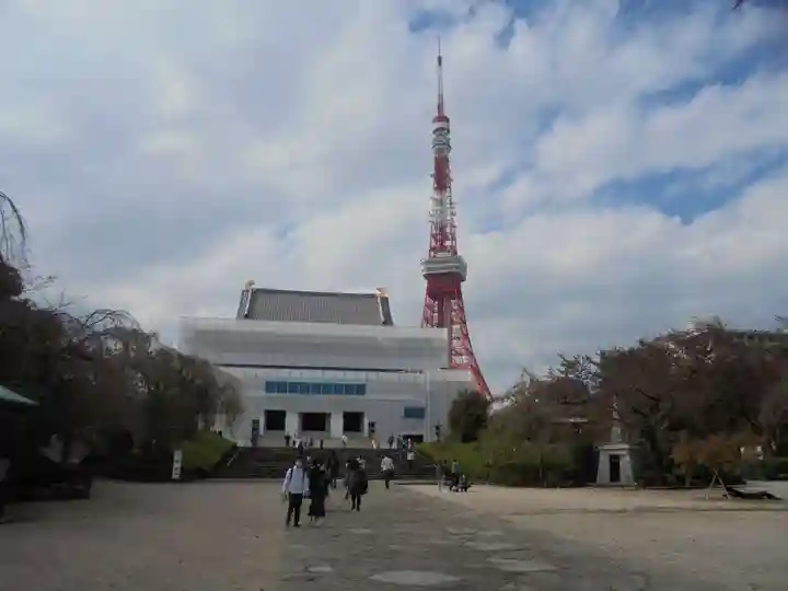 増上寺の本殿・本堂