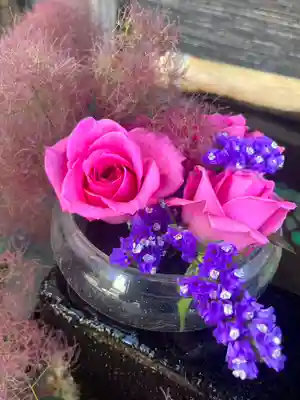 上尾御嶽神社の手水舎