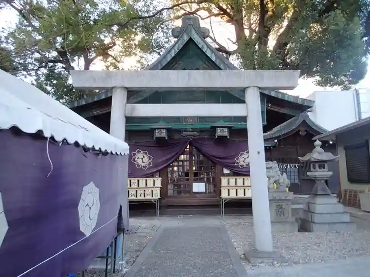 金山神社の鳥居
