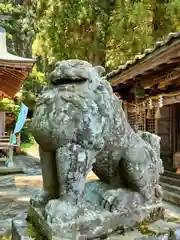 藏皇神社の狛犬