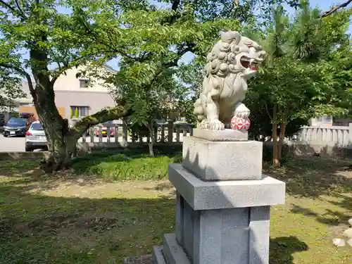 大坪神社の狛犬