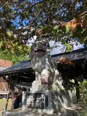 夕張神社の狛犬