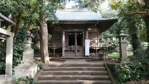 上諏訪社の本殿・本堂