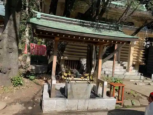 日枝神社の手水舎