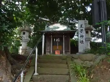 王子神社の本殿・本堂