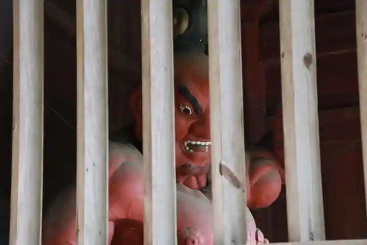 田村神社の山門・神門