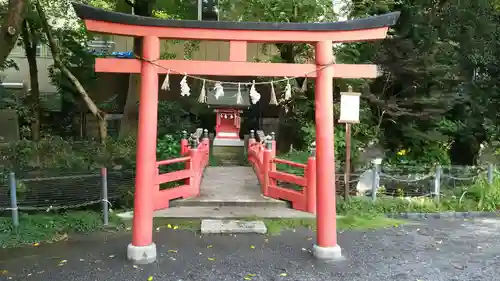 小梳神社の鳥居