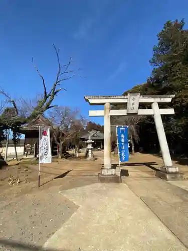 伏木香取神社の鳥居