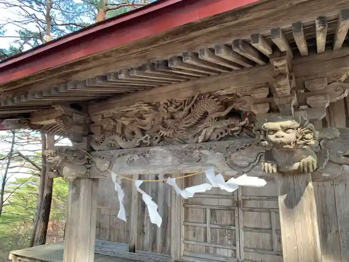 鵜鳥神社の本殿・本堂