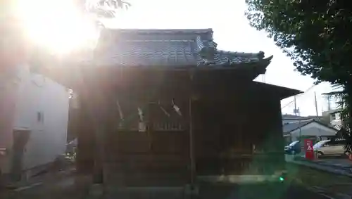 高石神社の本殿・本堂