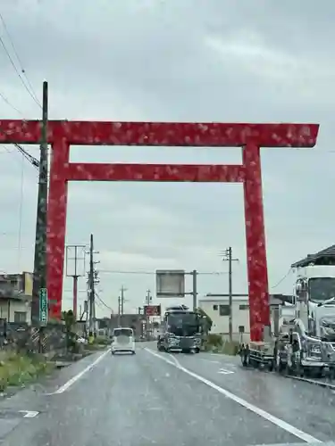 椿大神社の鳥居