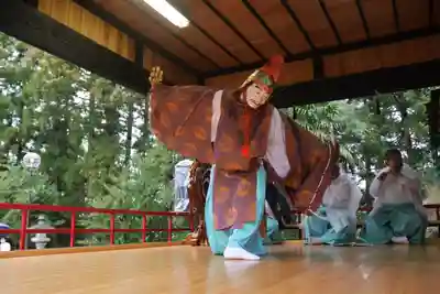 豊景神社の神楽