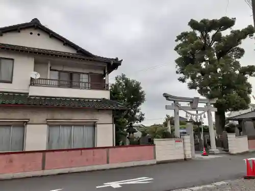 菖蒲神社の鳥居