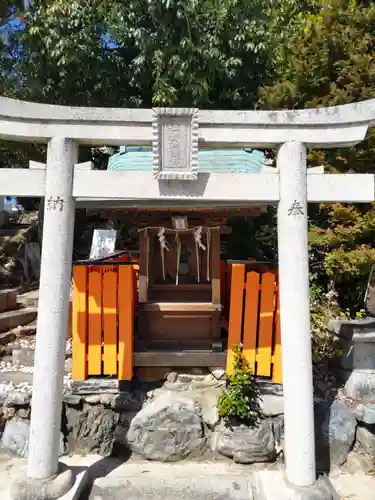 折上稲荷神社の鳥居