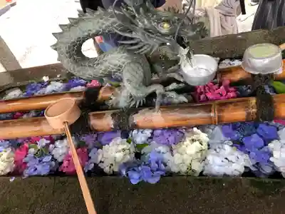 楽法寺(雨引観音)の手水舎